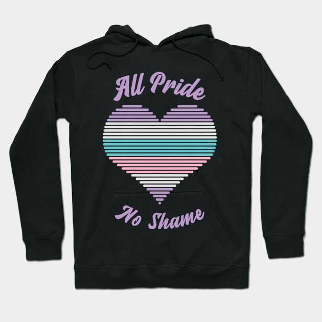 All Pride No Shame - Intersex Flag Hoodie by My Tribe Apparel